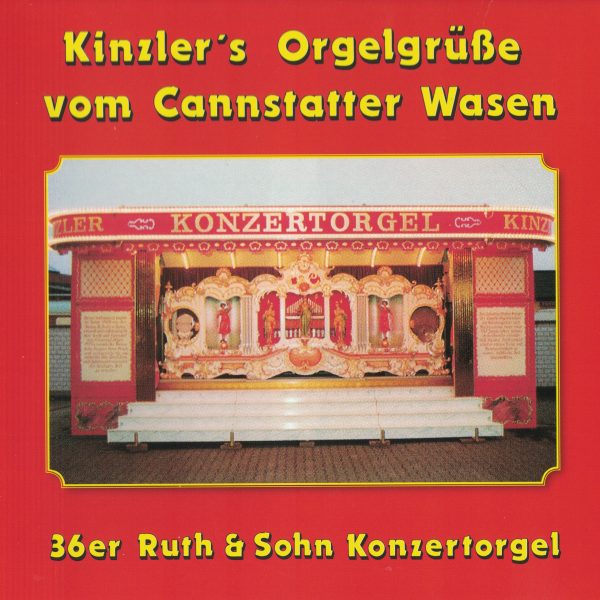 Drehorgel-Shop: Kinzler's Orgelgrüße vom Cannstatter Vasen (CD2043)