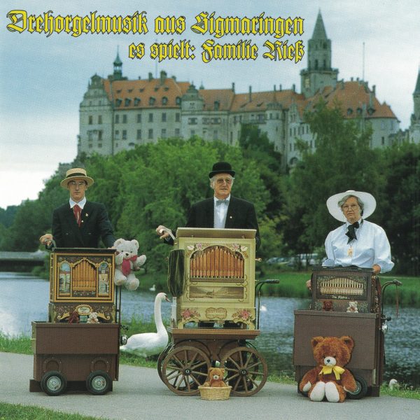 Drehorgel-Shop: Drehorgelmusik aus Sigmaringen - es spielt: Familie Rieß (CD3008)