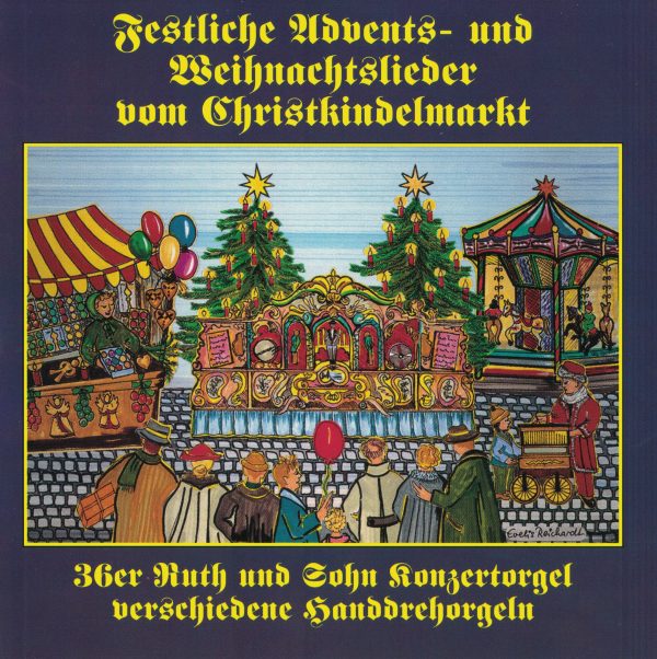 Drehorgel-Shop: Festliche Advents- und Weihnachtslieder vom Christkindelmarkt (CD3012)