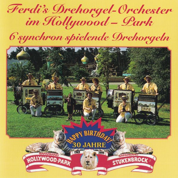 Drehorgel-Shop: Ferdi's Drehorgel-Orchester - im Hollywood-Park (CD3033)